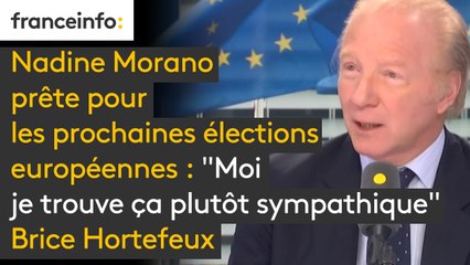 Nadine Morano prête pour les prochaines élections européennes : "Moi je trouve ça plutôt sympathique, elle ne se pose pas de question. "