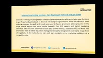 Internet marketing services - Delivering award-winning solutions
