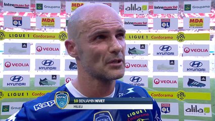OL 3-0 ESTAC⎥Benjamin Nivet au coup de sifflet final