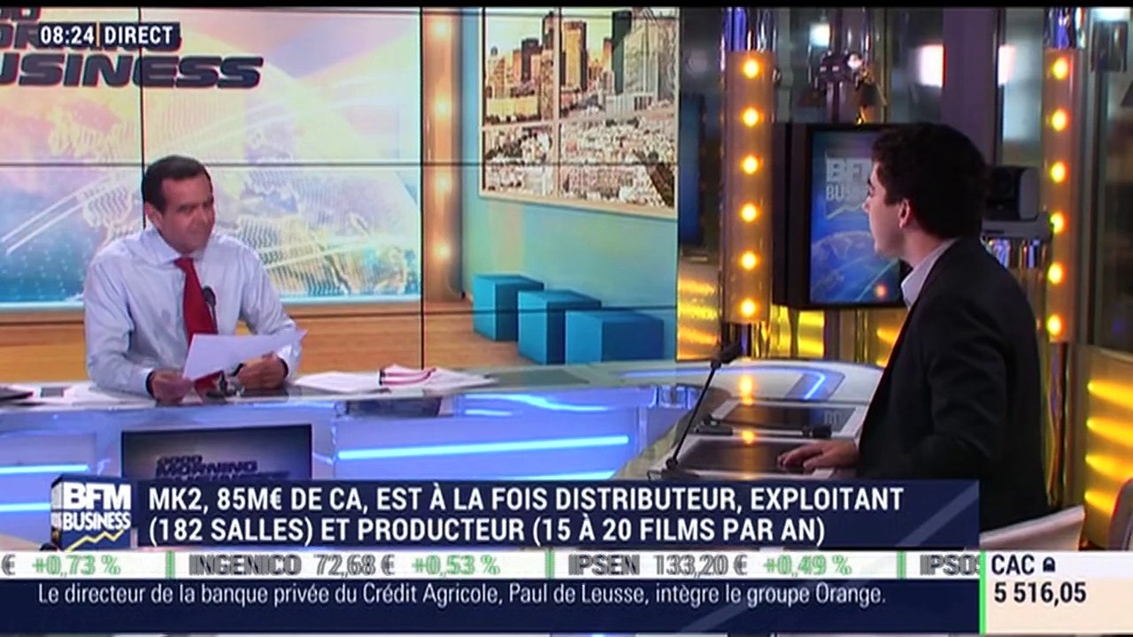 "Le cinéma est un métier à la fois risqué, volatile et dont le succès est imprévisible", Nathanaël Karmitz - 07/05