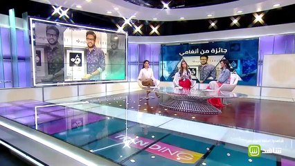 محمد حماقي يحصل على جائزة 100 مليون استماع
