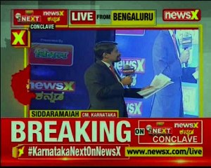 NewsX Kannada conclave 2018 Congress will come to power, says K'taka CM Siddaramaiah