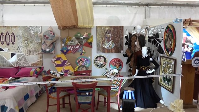 İnesmek’in 1 yıllık emeği, yıl sonu sergisinde görücüye çıktı