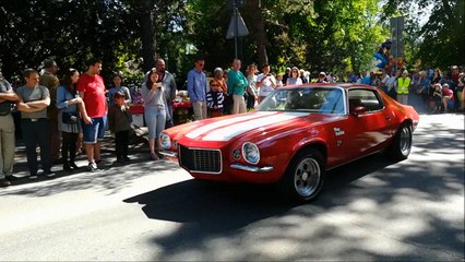 Autosacrum 2018 - Podkowa Leśna - samochodowe palenie gumy / tire burning cars