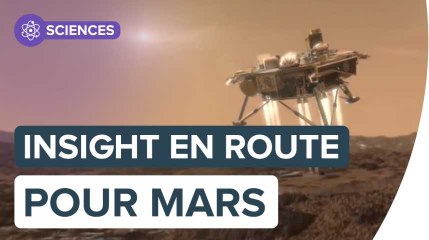 Insight lancée à la conquête des profondeurs de Mars