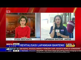 Sandiaga Uno Tinjau Revitalisasi Lapangan Banteng