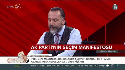 AK Parti'nin seçim manifestosu