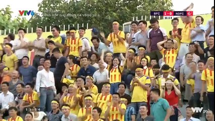 VTV6 Tổng hợp  VLeague 1 - 2018 Vòng 2 Becamex Bình Dương 2-1 Nam Định