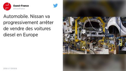 Automobile. Nissan va progressivement arrêter de vendre des voitures diesel en Europe.