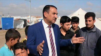 نازح عراقي يرشح نفسه لانتخابات البرلمان العراقي