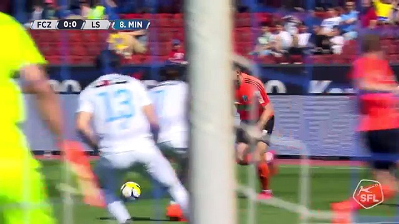 Zurich 1:1 Lausanne (Switzerland. Super League. 6 May 2018)