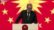 Cumhurbaşkanı erdoğan kürüsdeki zeytin dalını eşine verdi
