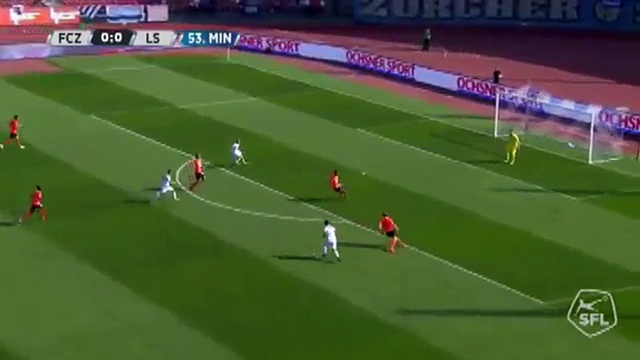 Zurich 1:0 Lausanne (Switzerland. Super League. 6 May 2018)