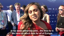 Eurovision singers attend Blue Carpet ahead of competition