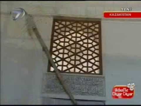 Türk televizyonlarında ilk! Kanal 7 ekibi Hoca Ahmet Yesevi Türbesi'nde