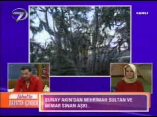 Mimar Sinan, Mihrimah Sultan'ı kalbine gömdü...