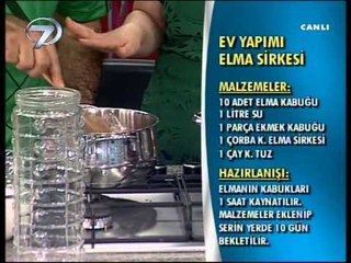 EVDE SİRKE NASIL YAPILIR?