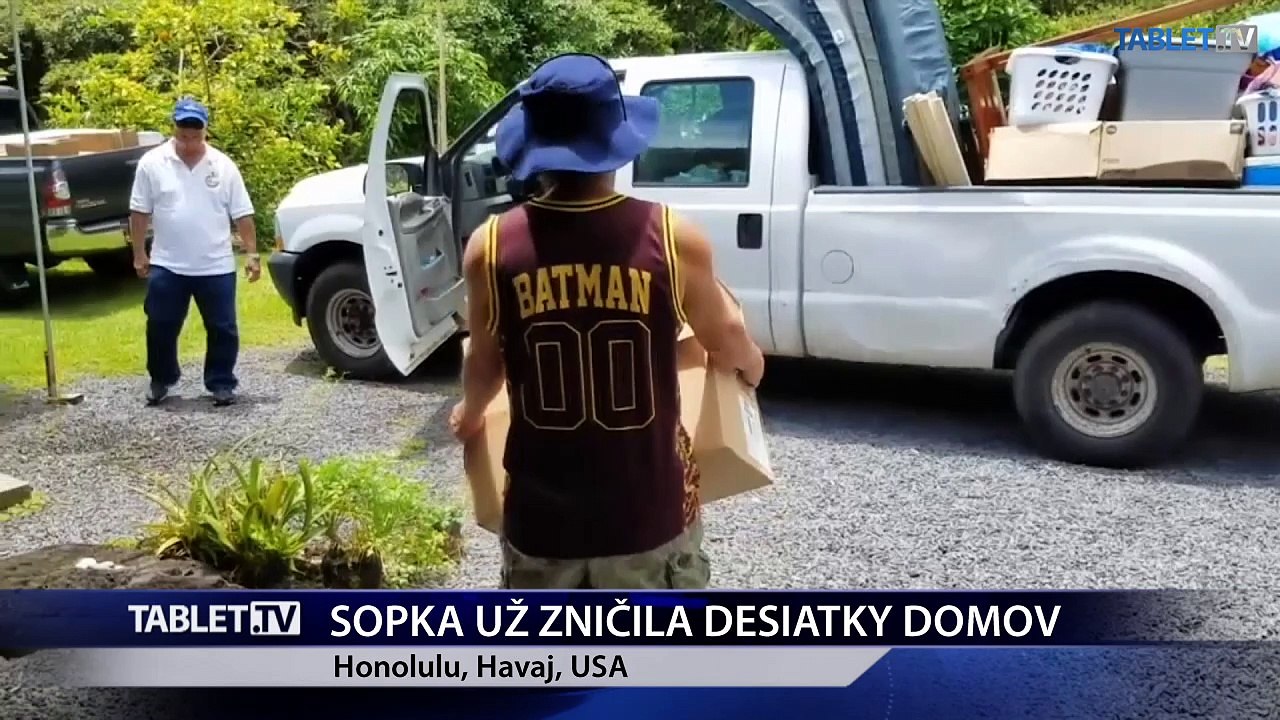 Láva z erupcie sopky Kilauea na ostrove Havaj zničila už vyše 30 domov