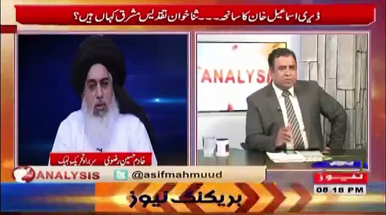 ہم وزیر کو سٹیج پر گولی مروا دیں گے اور ۔۔!احسن اقبال پر حملے کےبعد مولانا خادم حسین رضوی کی ایسی ویڈیو منظر عام پر آگئی کہ دیکھنے والے حیران رہ گئے