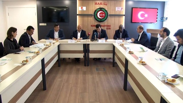 HAK-İŞ Konfederasyonu ile Afrika Sendikalar Birliği Örgütü arasında iş birliği anlaşması imzalandı