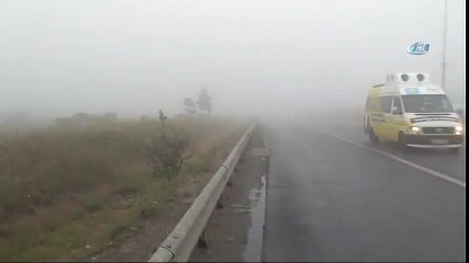 İstanbul'a Çöken Yoğun Sis Sürücülere Zor Anlar Yaşattı