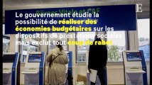 Les prestations sociales, nouvelle piste du gouvernement pour trouver des économies budgétaires