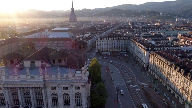 Drone Shot Of City Drone Shot Of City
