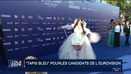 "Tapis bleu" pour les candidats de l'Eurovision