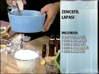 DR. FERIDUN KUNAK'TAN DİZ AĞRILARI İÇİN ZENCEFİL LAPASI