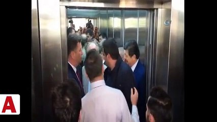 CHP Genel Merkezi�nde asansör krizi