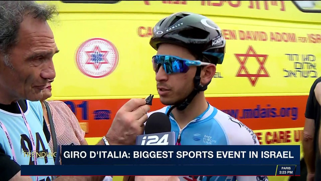 TRENDING | Giro d'Iralia finishes Israel race in Eilat |  Monday, May 7th 2018