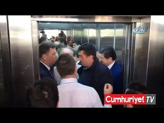 Muharrem İnce'yi kızdıran asansör krizi