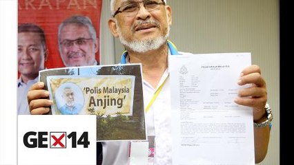 Khalid Samad denies putting up banners mocking cops