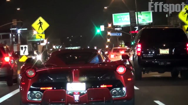 Lewis Hamilton Driving Justin Bieber in Laferrari in Beverly Hills. Lol_