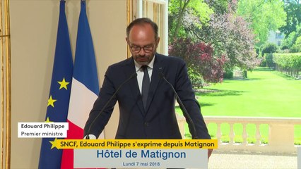 #SNCF : "Je vais demander aujourd'hui à la SNCF de préparer un plan ambitieux de formation et d'adaptation des compétences", explique Edouard Philippe