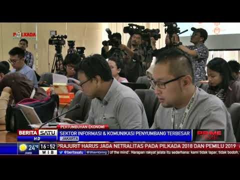 Triwulan Pertama Tahun 2018 Ekonomi Tumbuh 5,06 Persen