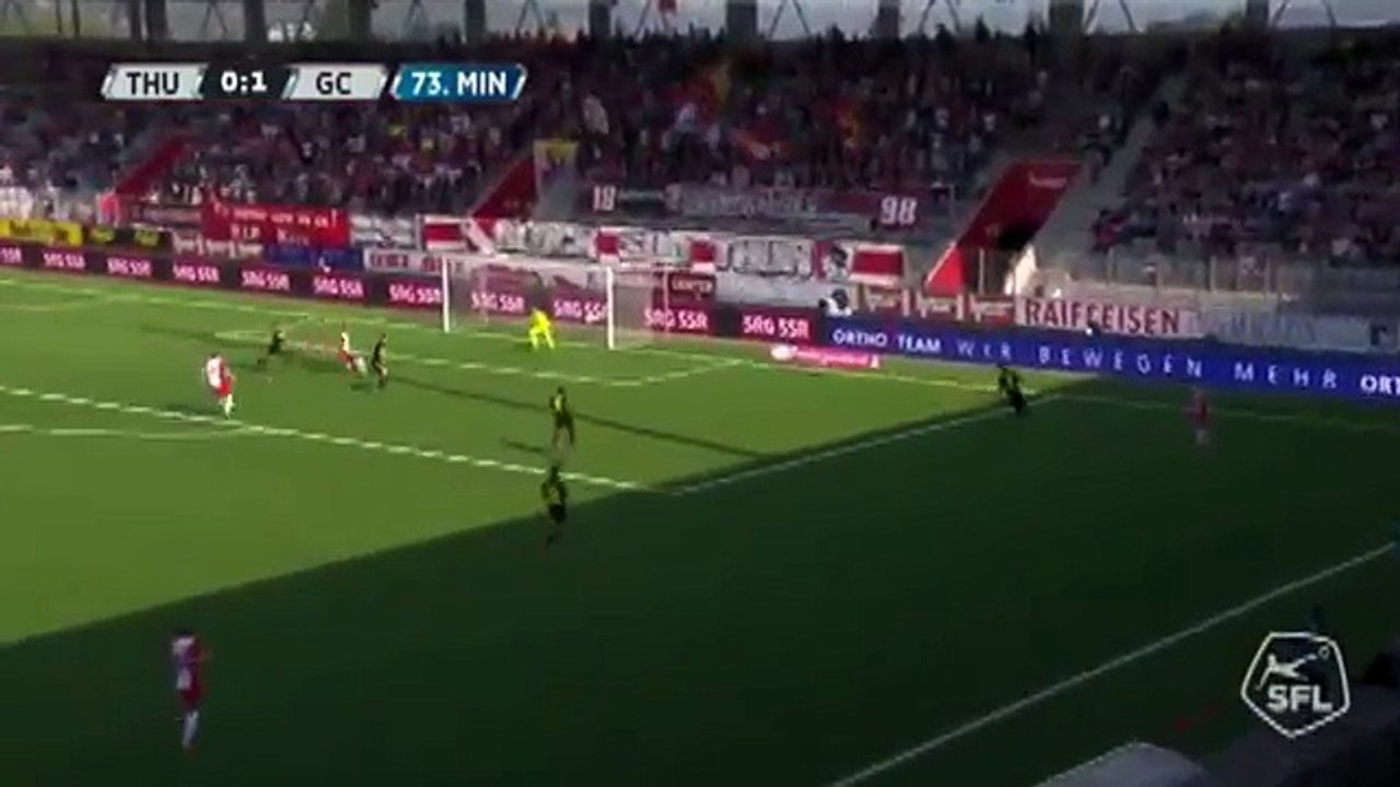 Thun 1:1 Grasshoppers (Switzerland. Super League. 6 May 2018)