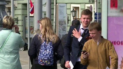 A Moscou, les Russes saluent l'investiture de Poutine