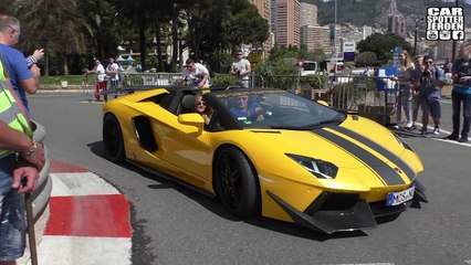 POLICE vs SUPERCARS in Monaco! compilation video
