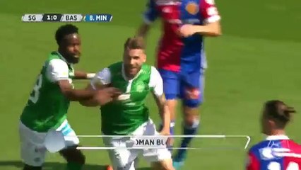 Sankt Gallen 1:0 Basel (Switzerland. Super League. 6 May 2018)