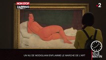 Un nu de Modigliani enflamme le marché de l’art (Vidéo)