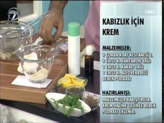 DR. FERIDUN KUNAK'TAN KABIZLIK İÇİN KREM