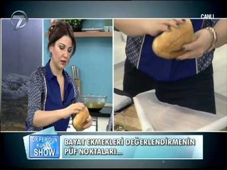 DR FERIDUN KUNAK'TAN BAYAT EKMEKLERİ DEĞERLENDİRMENİN YOLLARI