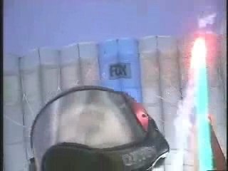 Burning Parachute