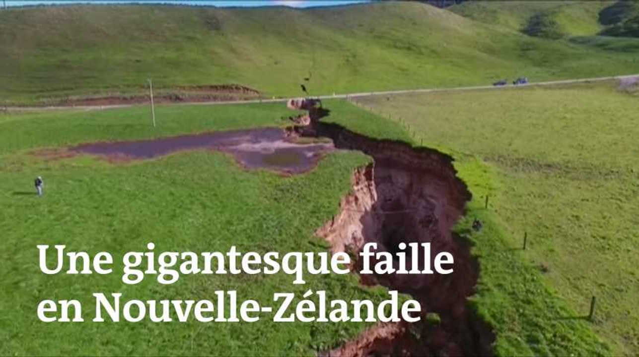 Une gigantesque faille géologique découverte en Nouvelle-Zélande