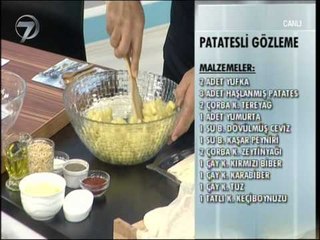 DR. FERIDUN KUNAK'TAN PATATESLİ GÖZLEME