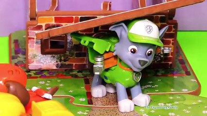 Paw Patrol and the Big Bad Wolf a Funny Toy Parody