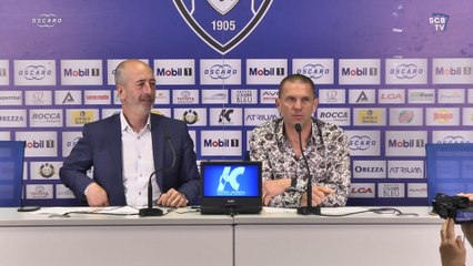 Conférence de presse de l'équipe dirigeante - 1ère partie