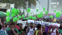 Manifestaciones en Brasil y Colombia por regulación de marihuana