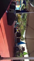 Live from the cruise ship terminal where junior calypsonians and soca artistes are performing at the Junior Fete World as part of the 2018 Vincy Mas launch.
